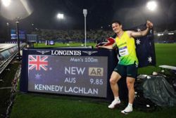 Athletics-Kennedy hails golden age for Australia after smashing national 100m record