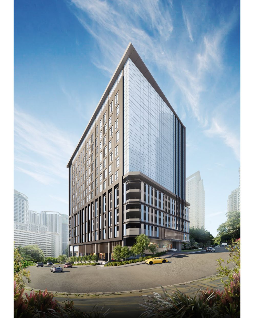 An artist’s impression of Cengild’s future development, reflecting the organisation’s long-term vision for specialist healthcare.