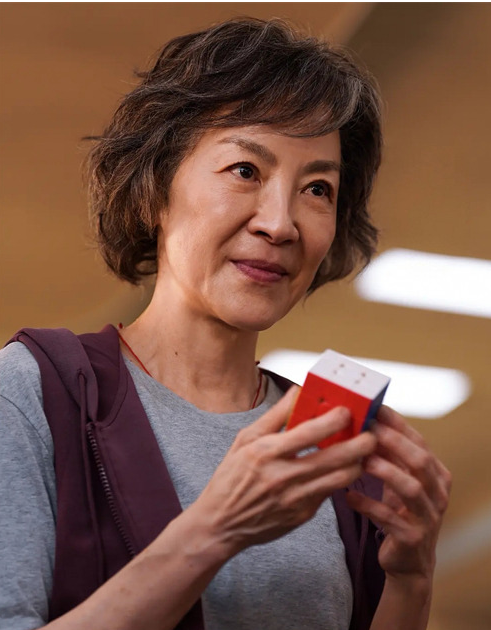The character Zhao is based on Zhao Wenying, a former mathematics teacher who discovered the puzzle cube in 2014 after her granddaughter introduced it to her. Photo: Handout