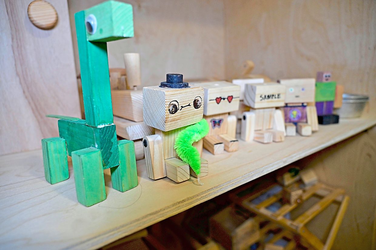 Woodworking should not be seen as an industry trade or something difficult to do; it can be turned into a hobby for anyone. Photo: The Star/Raja Faisal Hishan