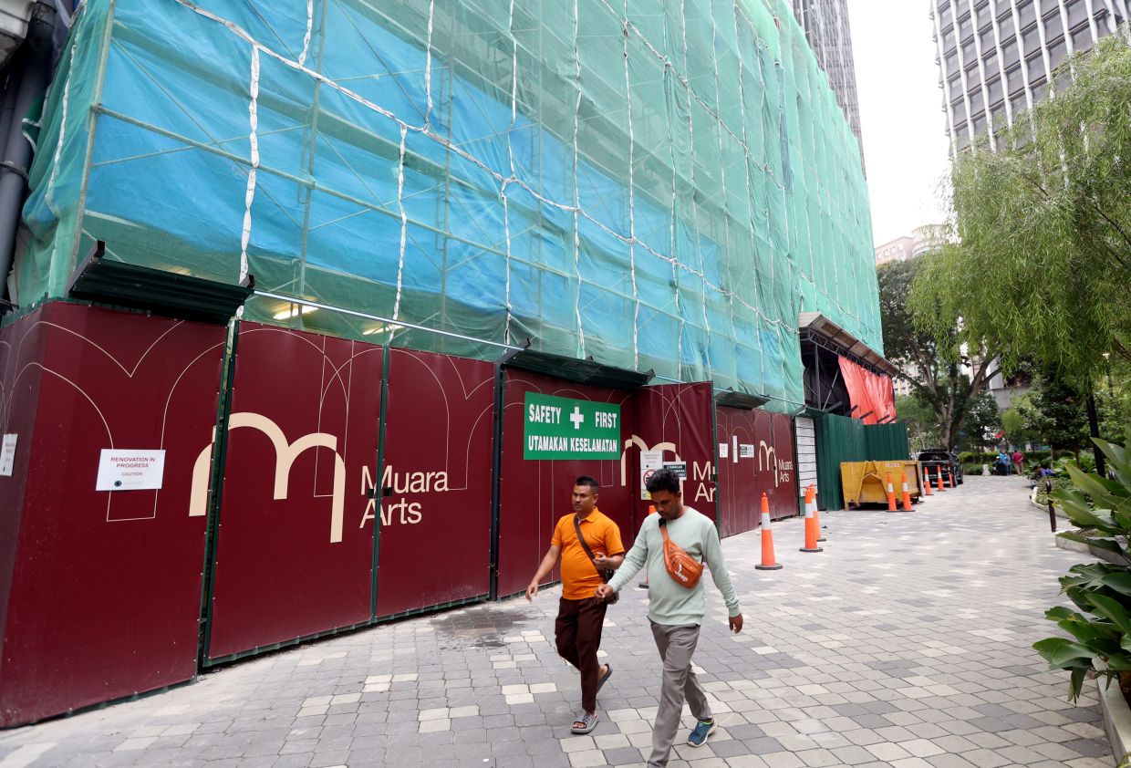 Muara Arts brings a new home for modern and contemporary art to the heart of Kuala Lumpur's historic Medan Pasar. Photo: The Star/Chan Tak Kong