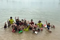 Cambodians mark World Drowning Prevention Day with swimming education