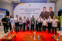 Four underprivileged youths given chance to spread their wings