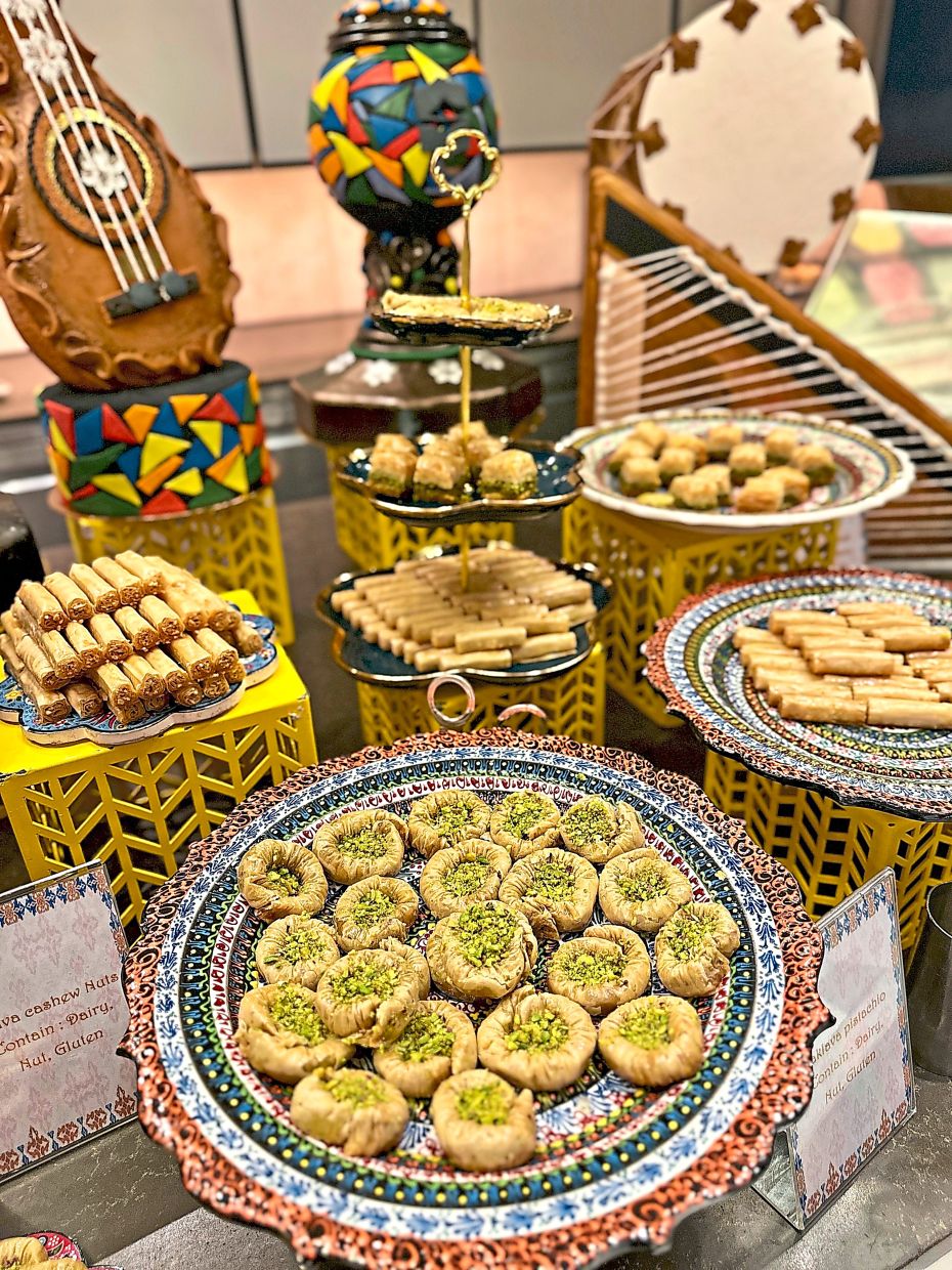 The desserts offer a fitting finale.