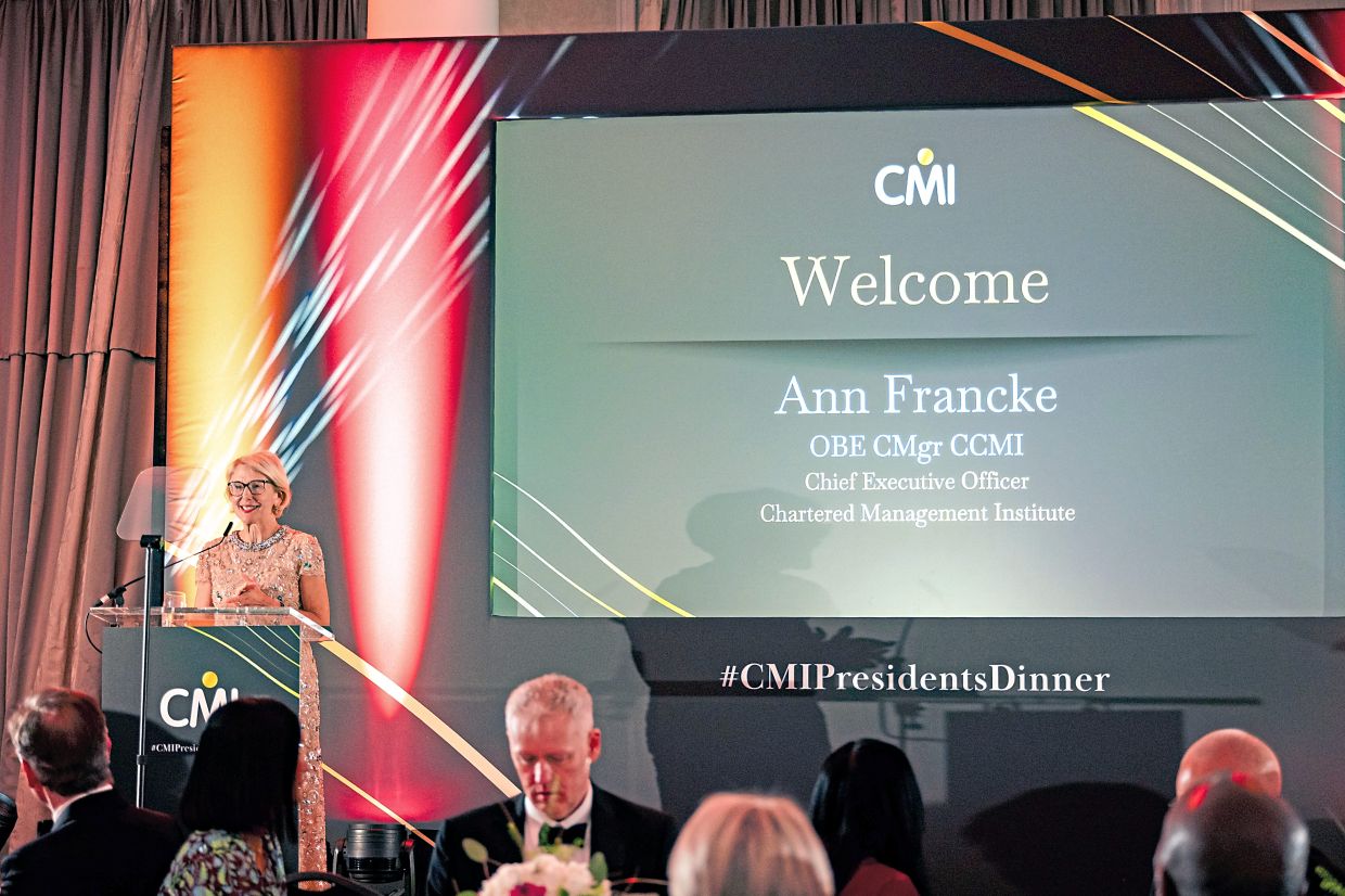 Francke says CMI exists to turn accidental managers into capable, competent and confident leaders.