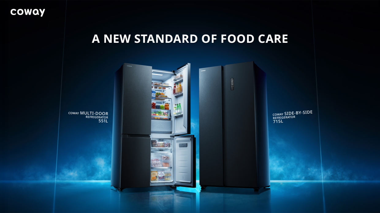 The new refrigerator range signifies Coway’s ambition to broaden its offerings beyond wellness, delivering integrated solutions that support modern lifestyles.