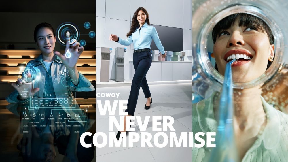 Driven by its “We Never Compromise” campaign, Coway delivers quality, innovation and design that enhance everyday living.