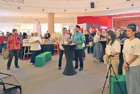 Crowds throng beverage fest at Alor Setar mall