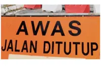 Jalan Tun Fuad Stephen bridge closed due to structural damage