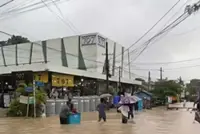 Heavy rain triggers flooding and traffic congestion across Yangon