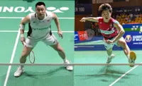 Dynamic double A storm into Taiwan Open semis, Justin bows out