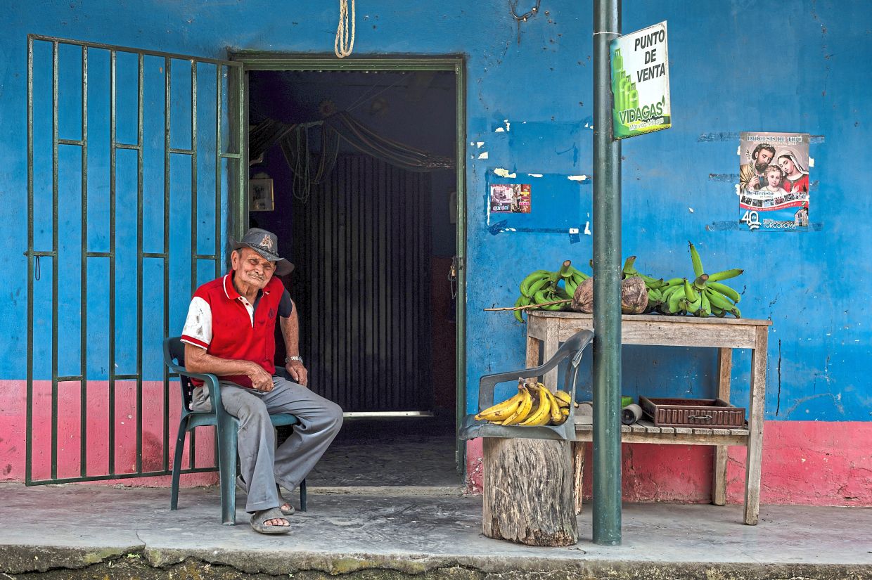 Farmer Jose Reyes Quintero who lives in the Catatumbo region of Colombia. — Federico Rios Escobar/The New York Times
