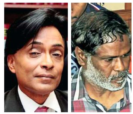 Crime and punishment: Morais and Kunaseegaran.
