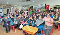 21 tonnes of waste cleared in Kg Pasir