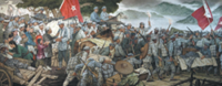 Long March spirit brought to life through art exhibition