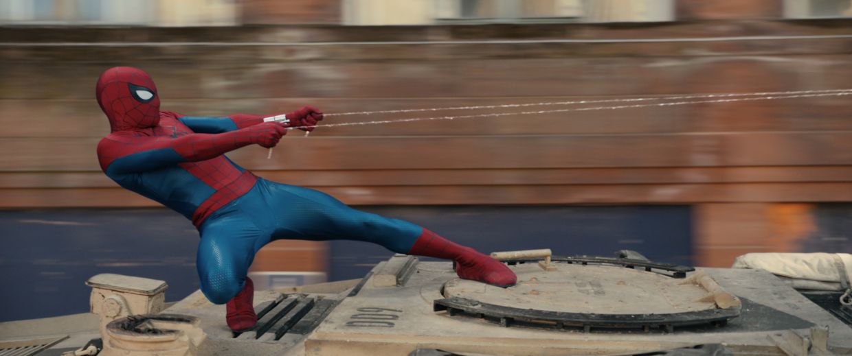Playing tug-of-war is easy when you have the proportionate strength of a spider.