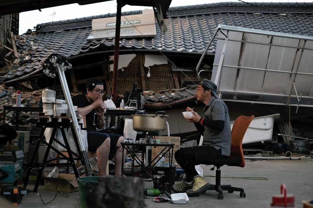 Japan beendet Suche in erdbebenbetroffenem Einkaufszentrum nach tödlicher ...