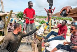 One man's race to save critically endangered guitarfish in Ghana