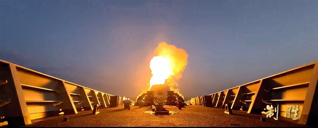 What China’s hypersonic anti-ship missile fired from a smaller destroyer signals