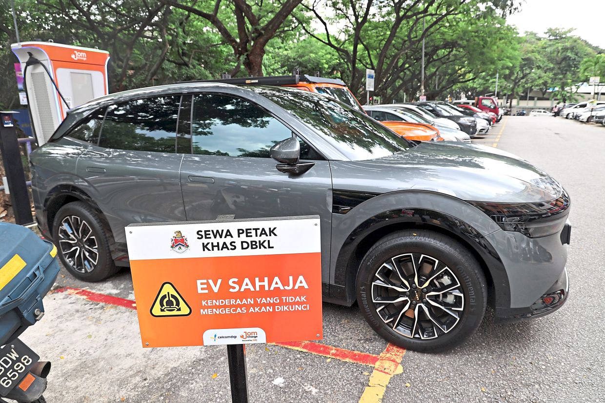 DBKL will no longer convert existing parking bays into EVCBs to preserve public parking capacity.