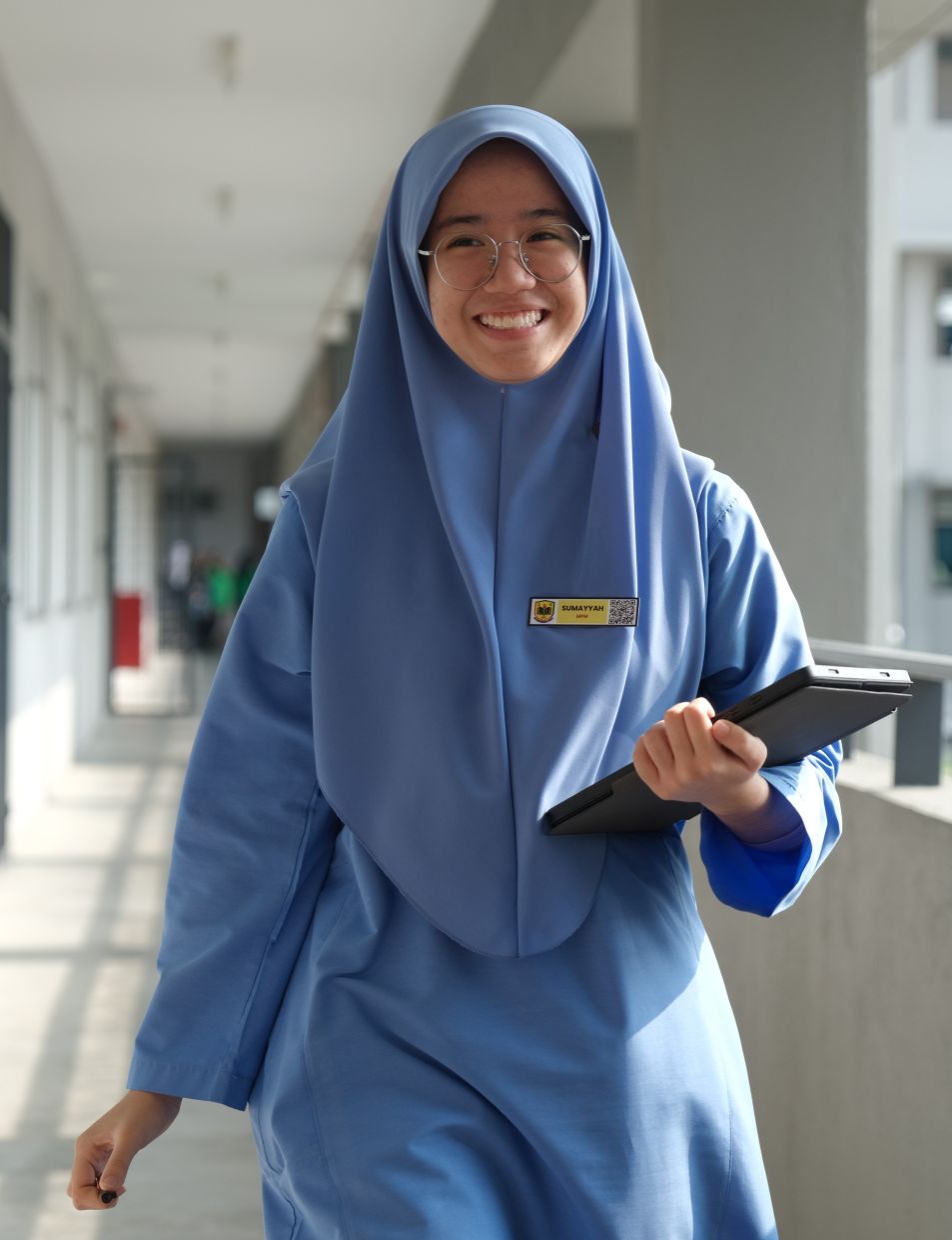 “I enjoy learning science subjects in the AI-Powered Classroom because AI helps make complex topics easier to understand and more engaging during lessons,” shares Nurhani.