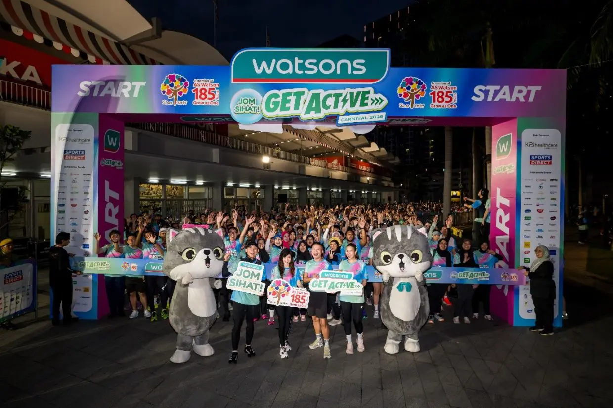 Watsons Malaysia Get Active Carnival Attracts Over 10,000 Participants at Stadium Merdeka