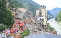 Southwest China landslide death toll rises to 51 as search and rescue continues