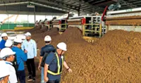Turning water treatment residue into cement bricks