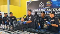 Sabah cops smash international drug syndicate, seize RM18mil of syabu in twin raids