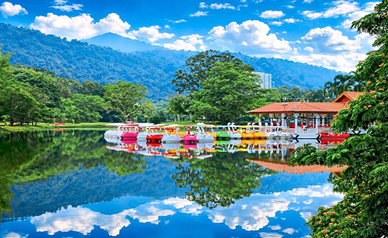 The Lake Gardens is Taiping's most popular recreation and tourist precinct.