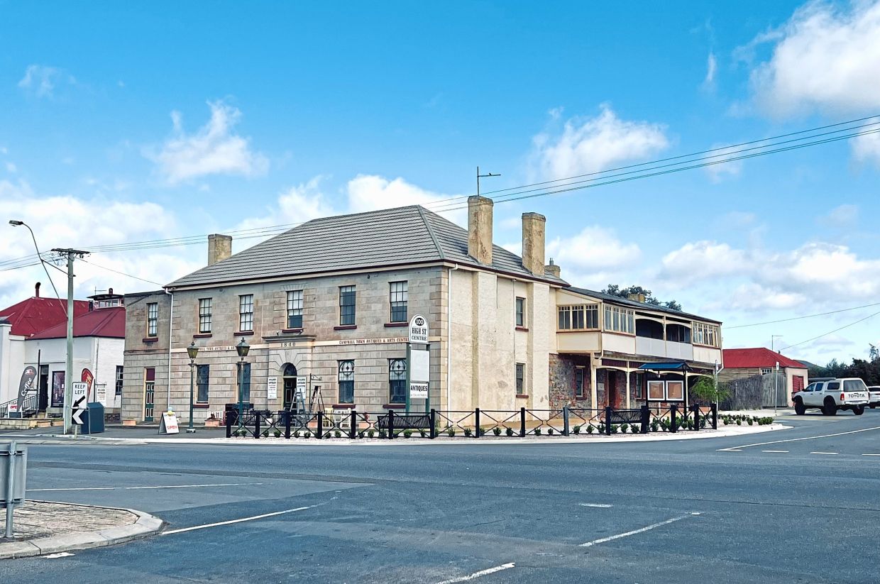 Campbell Town has its own charm and history.