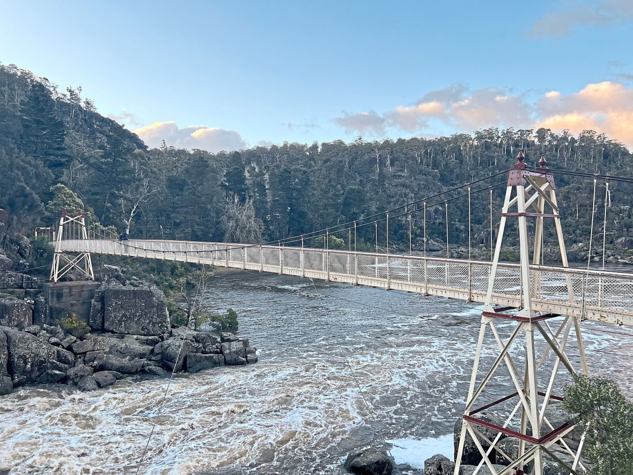 Cataract Gorge is believed to be nearly 140 million years old.