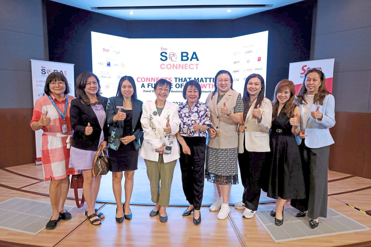 Enterprising ladies: The event was also attended by members of the Malaysia Chinese Women Entrepreneurs Association (MCWEA).