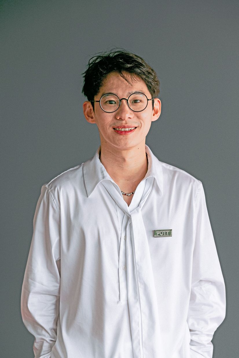 Tai Hau Aw says glasses have shed their old image as something unfashionable. Photo: Pott Glasses