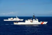 US posts photo of Coast Guard working with Taiwan after Beijing starts patrols