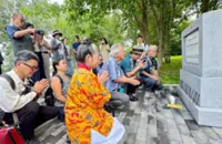 Why did an Okinawan delegation visit a Beijing cemetery amid China-Japan tensions?