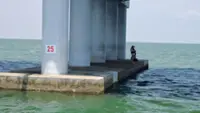 Three locals held for trespassing into restricted area below Penang Bridge