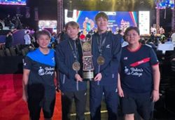 Giant-killers Qi Shen-Javen stun world No. 2 pair to claim C'wealth Championships gold
