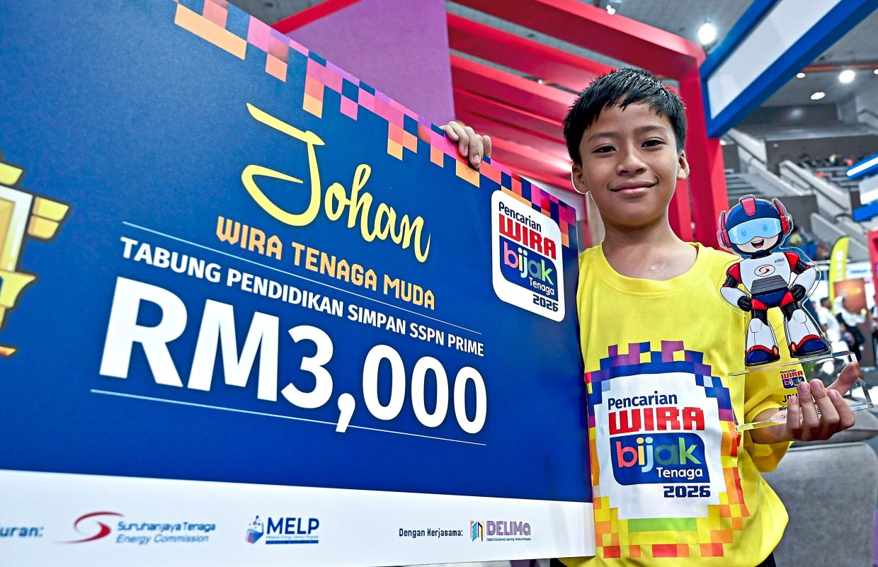 2026 Young Energy Hero Muhammad Faris from SK Tasek Apong.