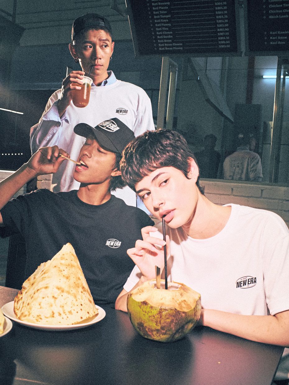 Daily rituals such as eating at the mamak can inspire fashion’s connection with local identity. Photo: New Era