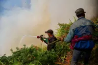 Indonesia's Mount Bromo wildfire in Probolinggo prompts partial tourist area closure