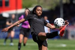Soccer-Barcelona sign forward Kerolin from Man City in record WSL sale