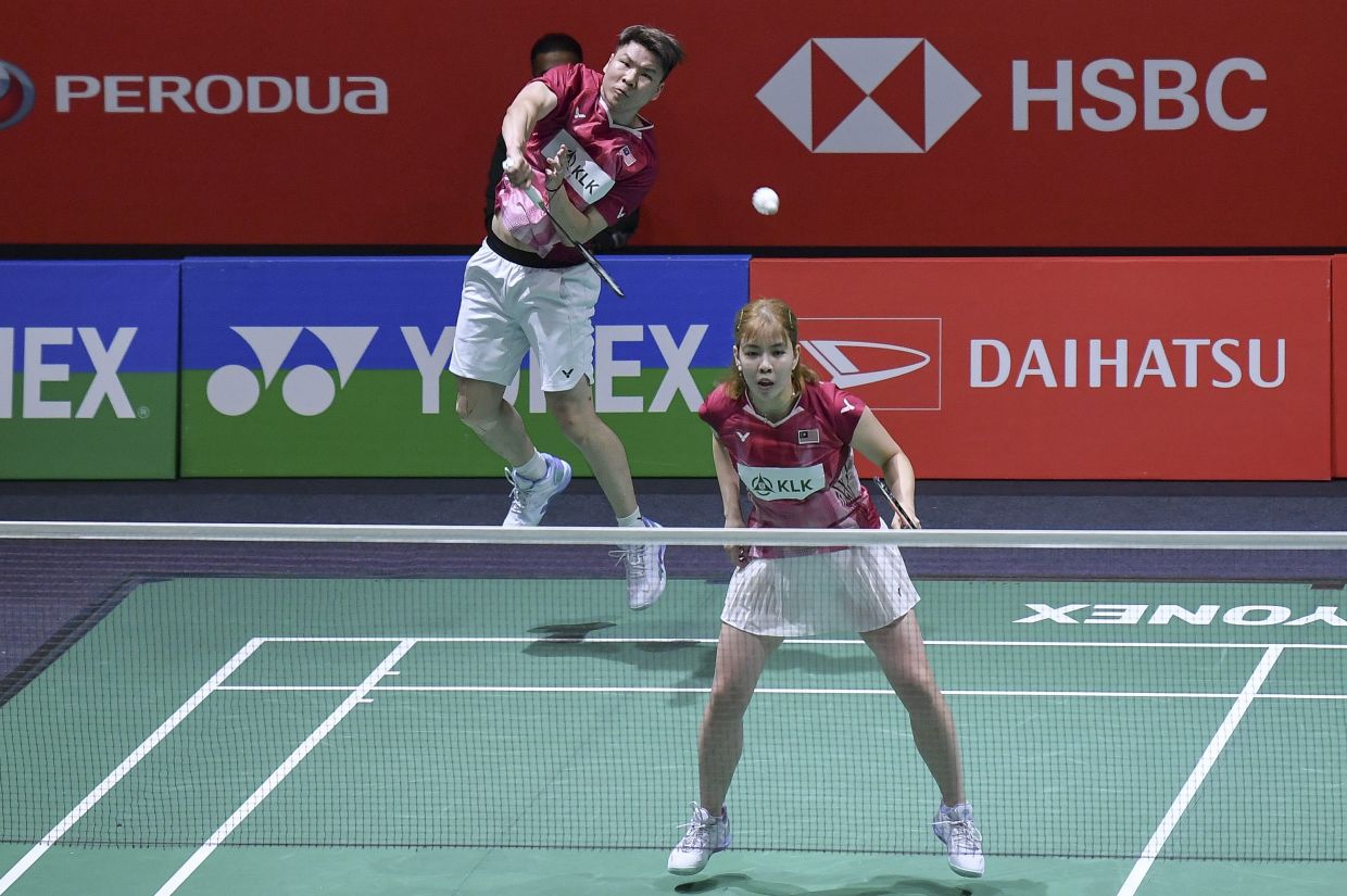While mixed doubles pair Goh Soon Huat-Shevon Lai Jemie (below) are seeded 10th.