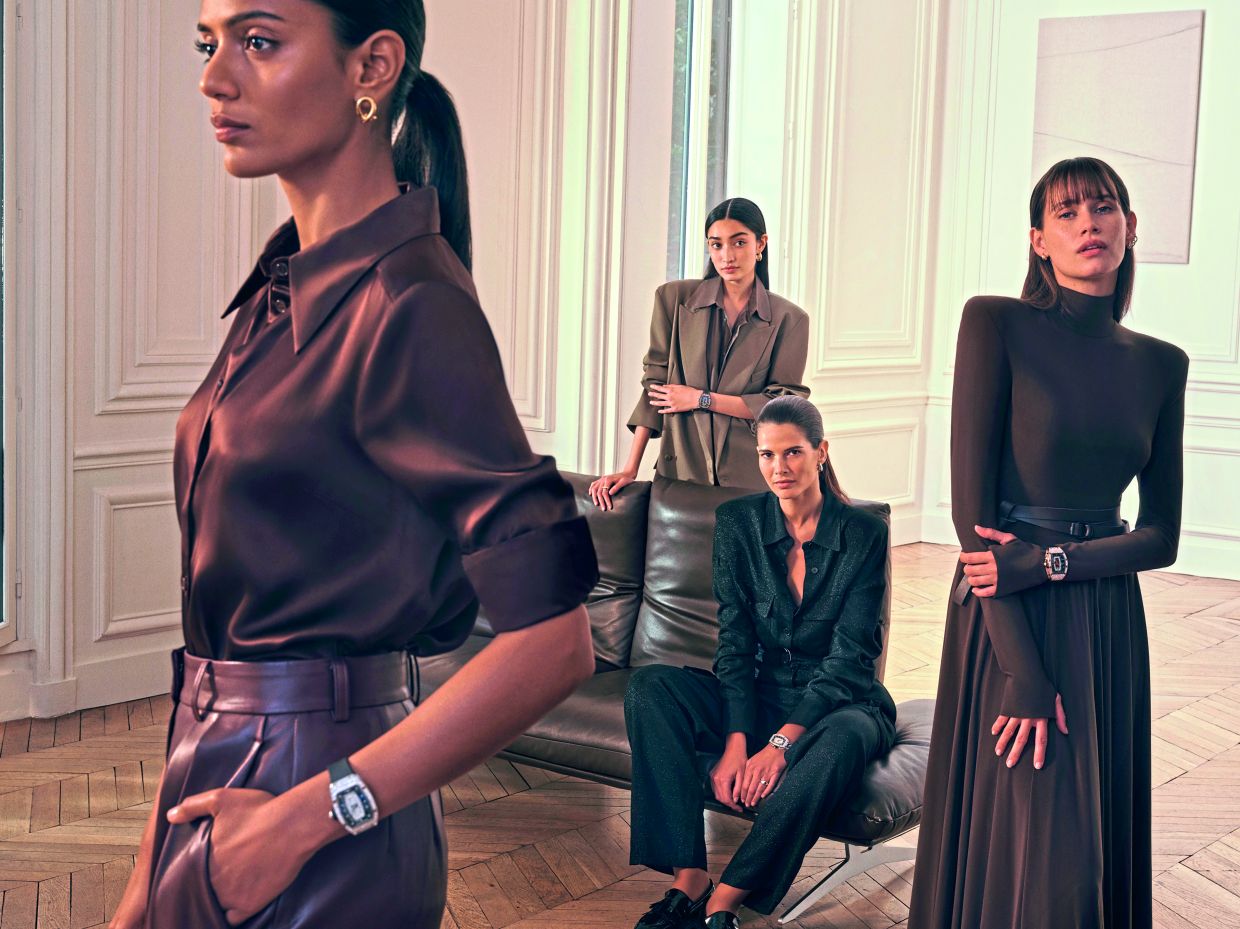 Timepieces in the ladies' collections continue to explore new realms of imagination and technical mastery. Photos: Richard Mille