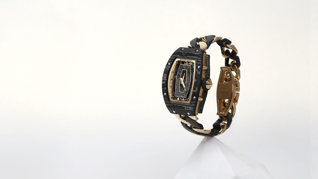 Beyond their visual appeal, the watches showcase Richard Mille's expertise in working with Carbon TPT, a lightweight yet exceptionally strong material.