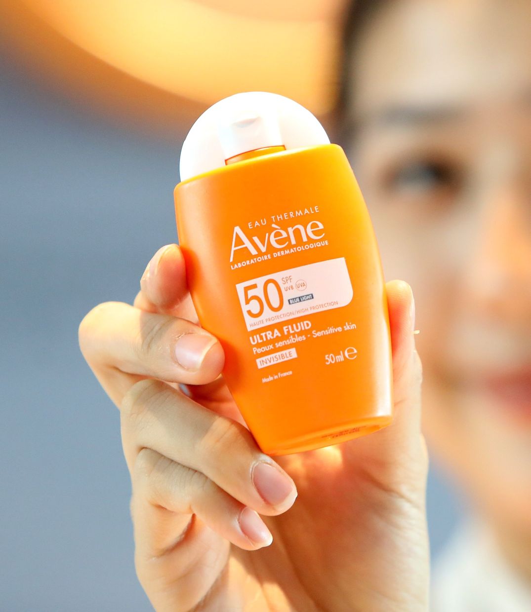 Weightless protection: The new Avene Ultra Fluid Range features an innovative formula that offers broad-spectrum defence against UVA, UVB and HEV blue light.