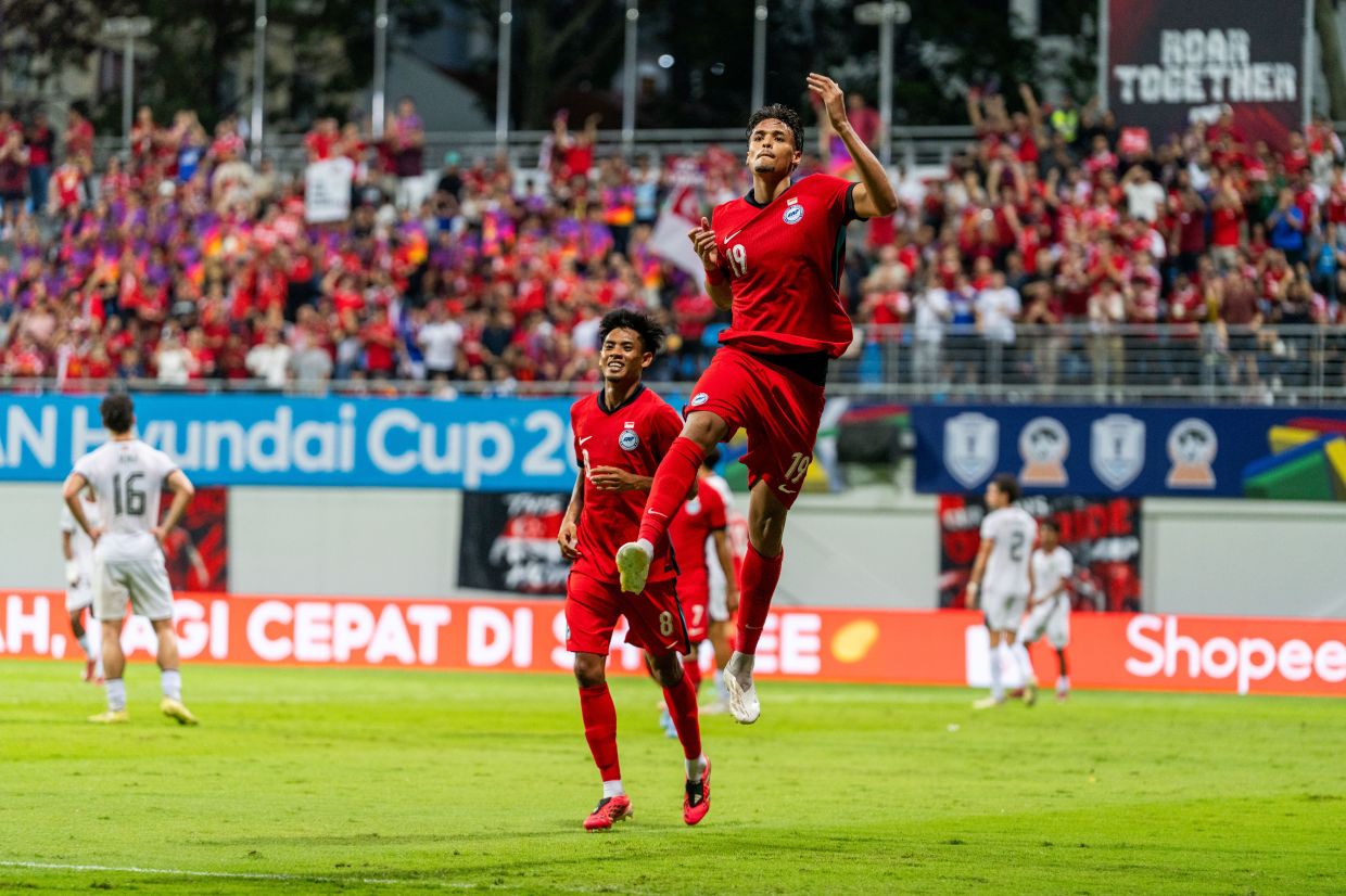 Like father, like son - Ilhan Fandi carries father's legacy as Singapore chase Asean Hyundai Cup title