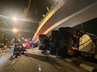 Lorry crash: Shuttle Selatan, ETS services delayed on Kulai-Kempas route