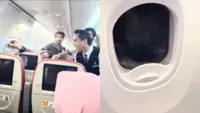Passenger tries to open emergency exit on Kuala Lumpur-Kochi flight, damages window panel