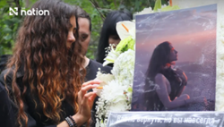 Mother of Russian siblings killed in Thailand thanks Thais at Chon Buri memorial